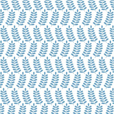 branches leaves decoration botanical pattern background