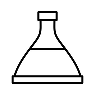 bottle potion drink beverage icon thick line
