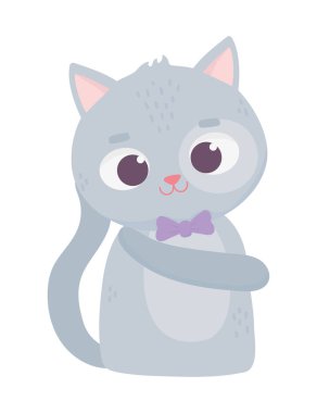 Papyon karikatür karakteri olan sevimli bir kedi.