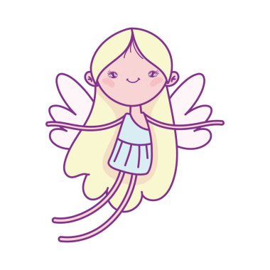 Sevgililer günün kutlu olsun, sevimli aşk çizgi film karakteri.