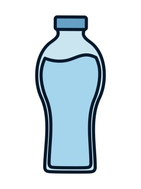 su şişesi taze ikon tasarımı