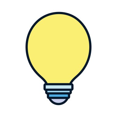light bulb energy power ecology icon