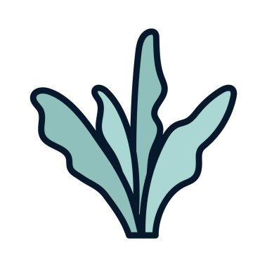 foliage leaves plant nature botanical icon