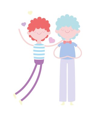 Sevgililer Günü 'nüz kutlu olsun, genç erkekler kalpleri kutluyor.