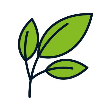 Ekoloji ortamı bitki yaprak saklama simgesi