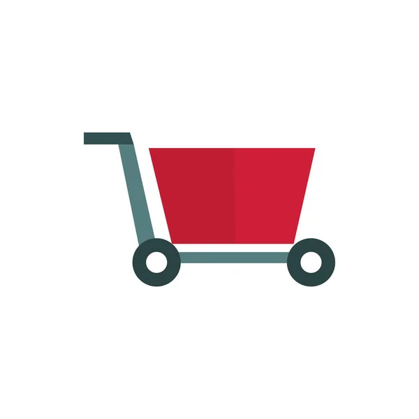 Cart market business commerce shopping — Vettoriale Stock