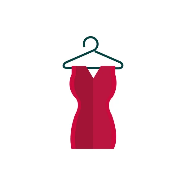 Clothes female trendy business commerce shopping — Archivo Imágenes Vectoriales