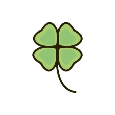 Yonca bitkisi botanik doğa çizimi