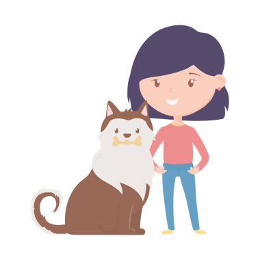 Köpek seven genç bir kadın evlat edinme kampanyası