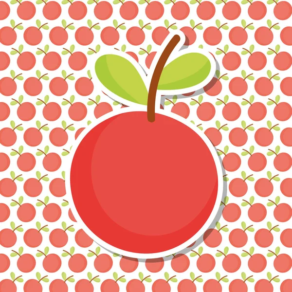 Farma rajčata zelenina sklizeň potravin kreslené pozadí — Stockový vektor