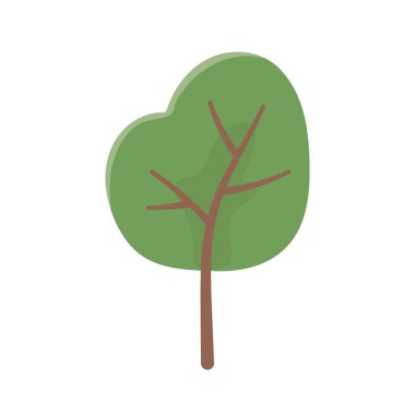 greenery tree foliage botanical nature icon