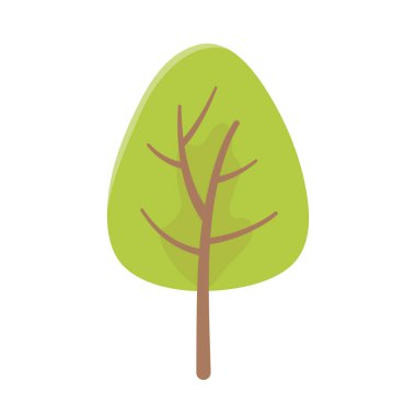 greenery tree foliage botanical nature icon