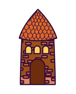 house cottage rural architecture farm cartoon