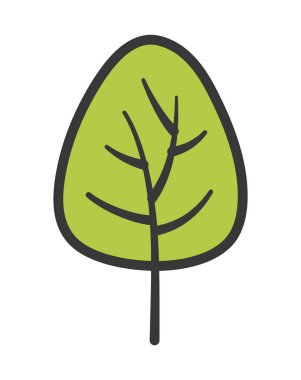 greenery tree foliage botanical nature icon