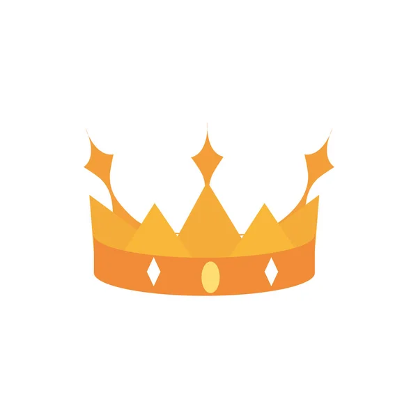 Koruna monarcha klenot poklad luxus — Stockový vektor