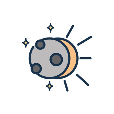 Güneş tutulması fenomeni astronomi ve uzay