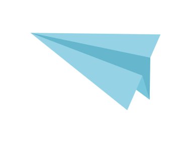 Kağıt uçak yaratıcılığı fikri oyuncak simgesini çal