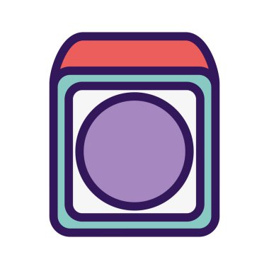 kids toy, cube block icon design