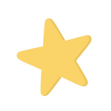 star decoration glowing ornament icon