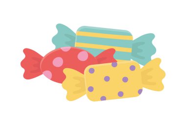 Tatlı şekerlemeler paketlenmiş ikon