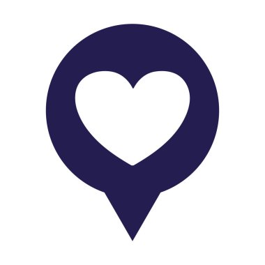 romantic speech bubble love heart feeling message