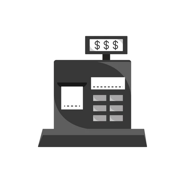 Cash register commerce money business finance — Wektor stockowy