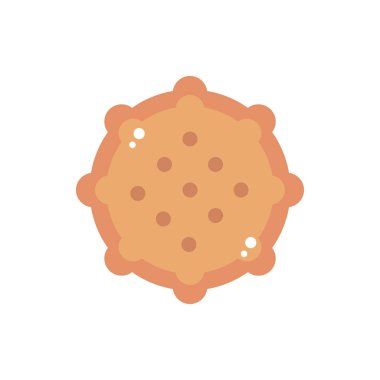 round cracker sweet confectionery snack food candy