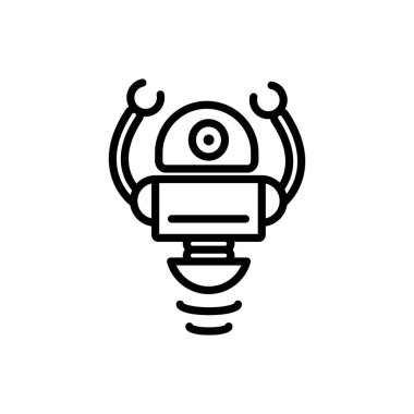 robot intelligence technology character artificial machine linear design