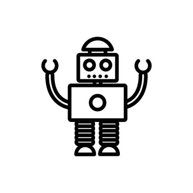 robot automation technology character artificial machine linear design