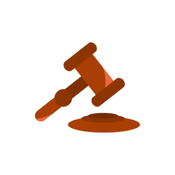 Hammer law legal business finance — Stockový vektor