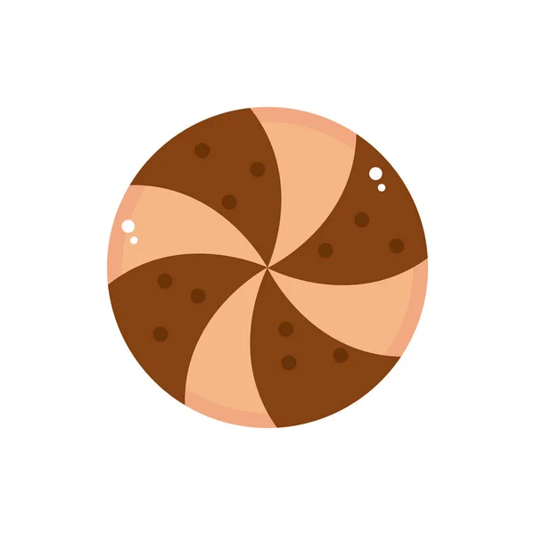 Bonbons sucrés caramel collation bonbons alimentaires — Image vectorielle