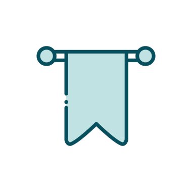 işaretli sosyal medya hattı ve doldur