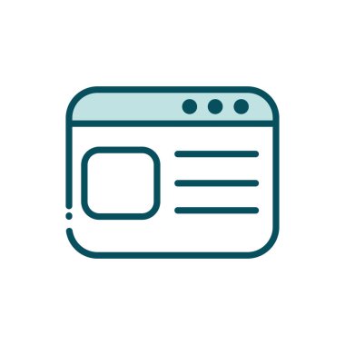 Web sitesi bilgileri sosyal medya hattı ve doldur