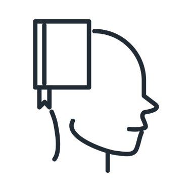 alzheimers disease neurological brain book literarure line style icon