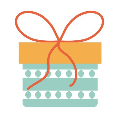 wrapped gift box ramadan arabic islamic celebration tone color icon