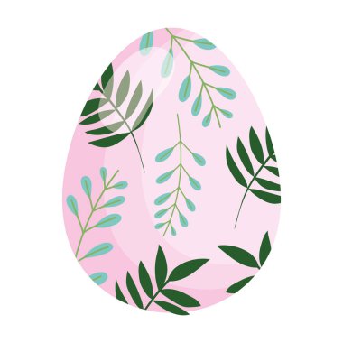 happy easter decorative egg ornament season icon
