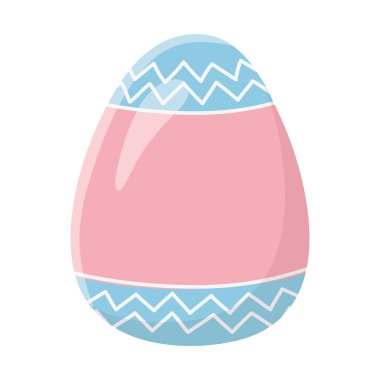 happy easter egg traditional decoration season icon