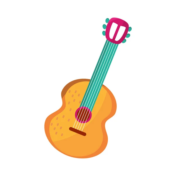 Cinco de mayo instrumento de guitarra — Vetor de Stock
