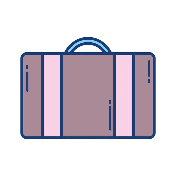 Изолированная сумка для векторного дизайна — стоковый вектор