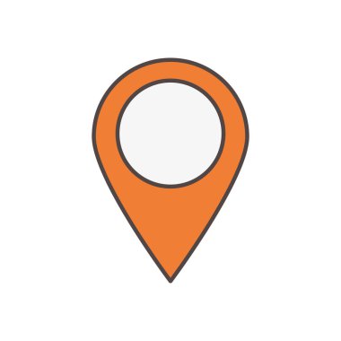 gps navigation pointer social media icon