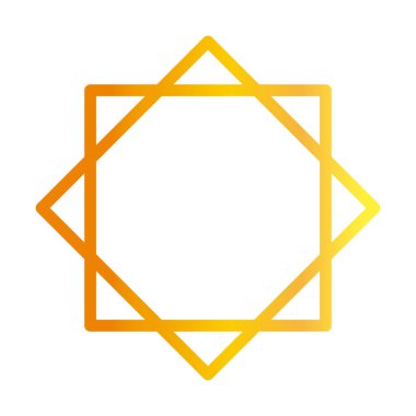 ramazan Arap İslami kutlama gradyan çizgisi simgesi