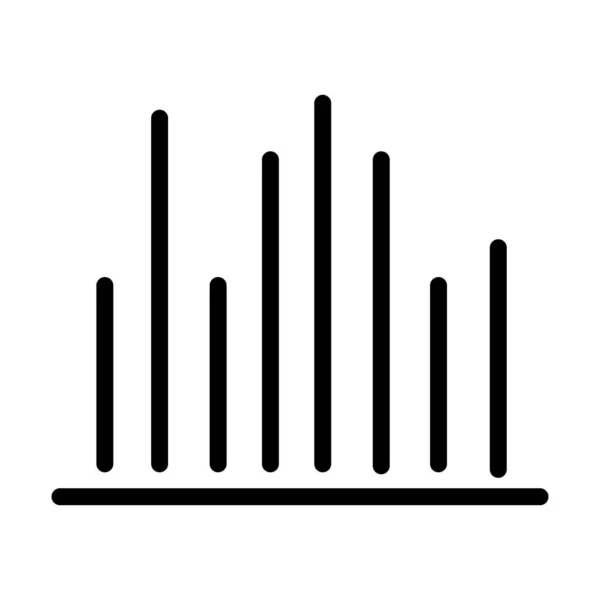 Значок стилю еквалайзера або частоти звукової лінії — стоковий вектор