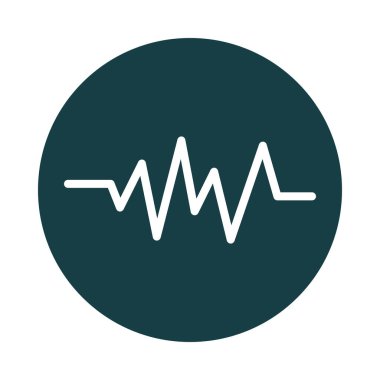 dalga frekansı ses blok biçimi simgesi