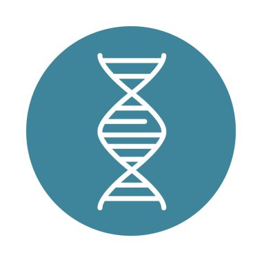 Virüs covid 19 salgın yapı molekülü bilim bloğu çizgi simgesi