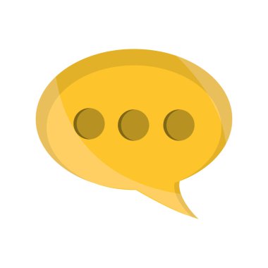 konuşma balonu sohbet mesajı çevrimiçi eğitim izole simge gölgesi