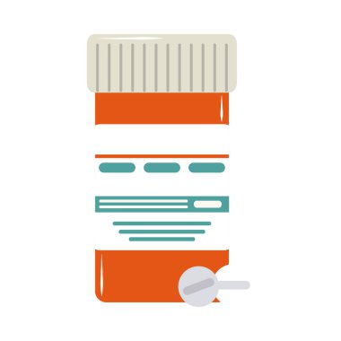 Online doktor konteynırı eczane hapları Düz bakım ikonu