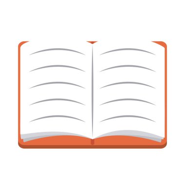 açık kitap oku ev eğitimi düz biçim simgesi