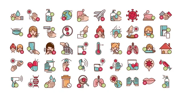 covid19 simgelerinin, satır ve dosya simgesinin yayılmasını engelle