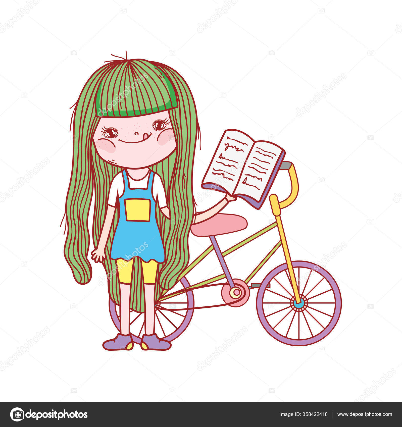 華やかな自転車ストックベクター ロイヤリティフリー華やかな自転車イラスト Depositphotos