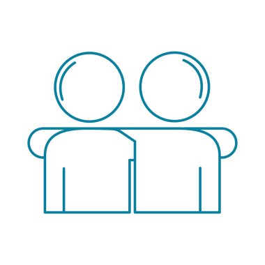 Arkadaşlık günün kutlu olsun. İki insan birbirine sarıldı.